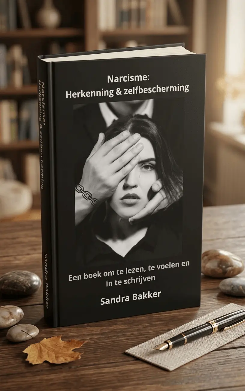 Mockup van het boek over Narcisme herkenning & zelfbescherming